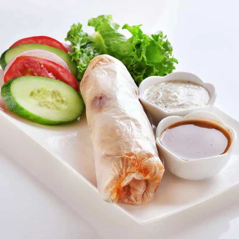 Dhaga Kabab Roll