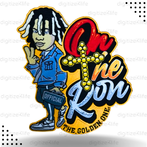 On the Run Embroidered Patch
