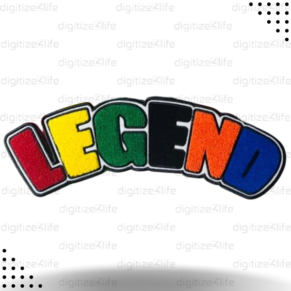 Legend 3D Puff Embroidery